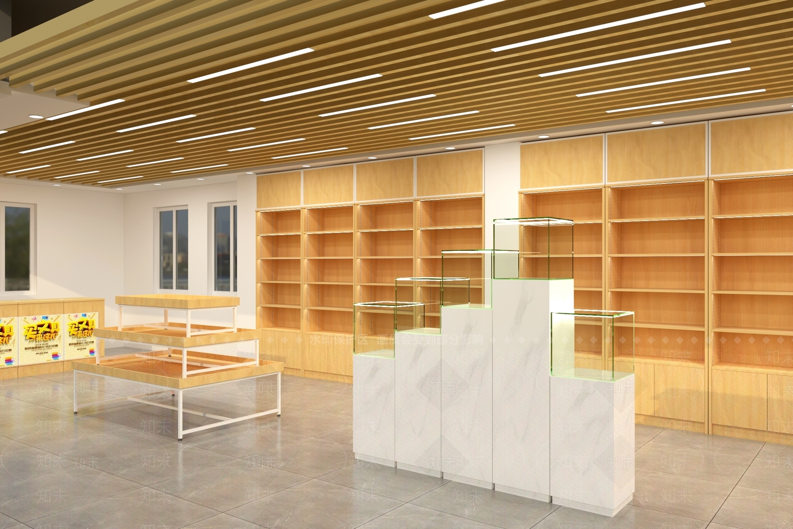 现代玩具礼品店3D模型下载【ID:1136519933】