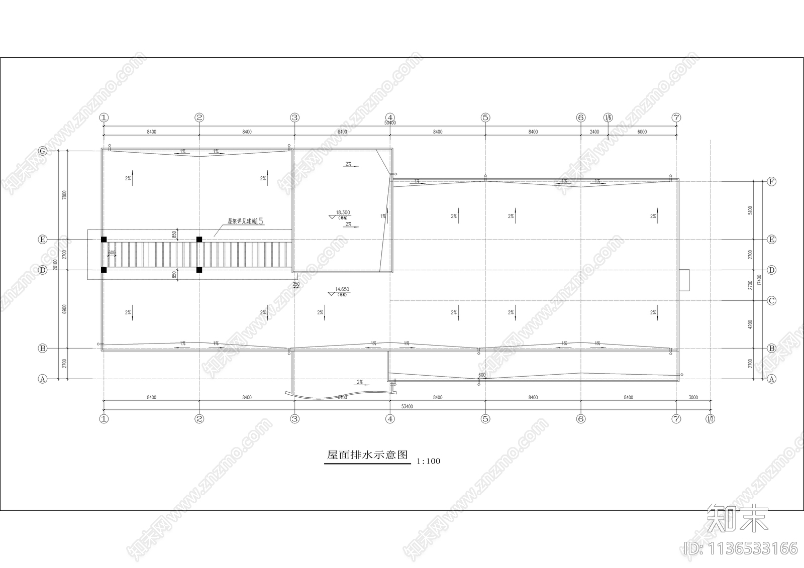 某小学全套建筑cad施工图下载【ID:1136533166】