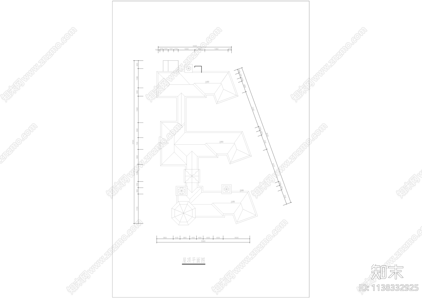 幼儿园建筑cad施工图下载【ID:1138332925】