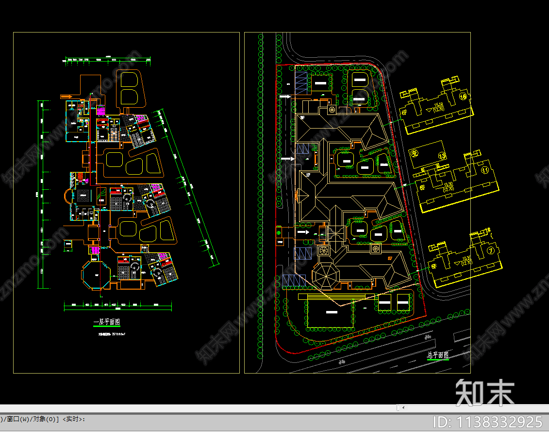 幼儿园建筑cad施工图下载【ID:1138332925】