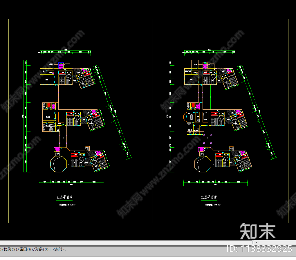 幼儿园建筑cad施工图下载【ID:1138332925】