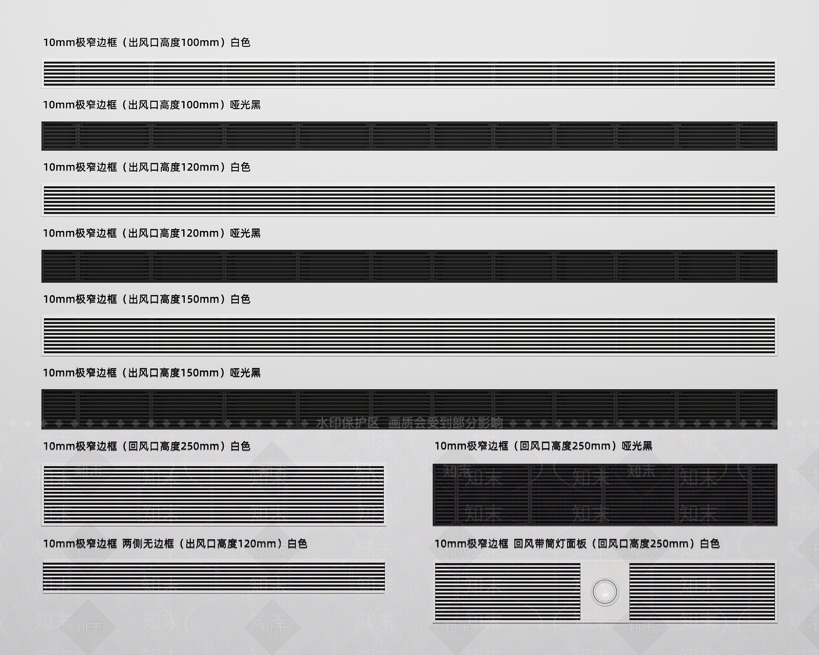 现代空调出风口SU模型下载【ID:1136584525】