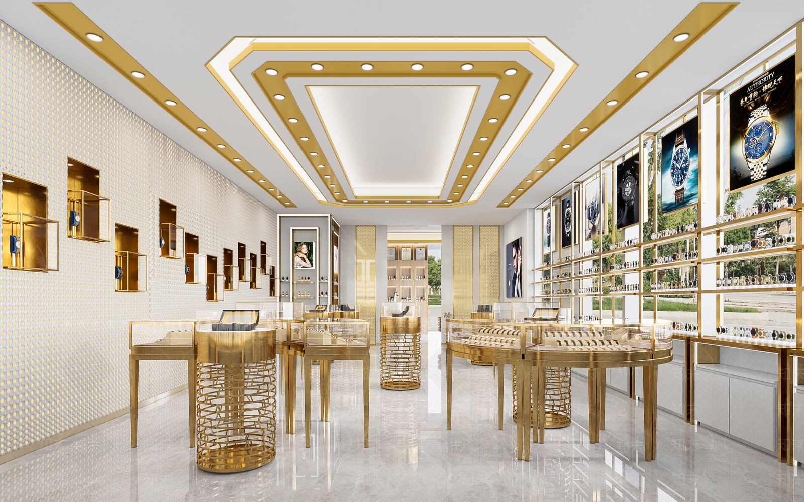 现代手表店3D模型下载【ID:1136630358】