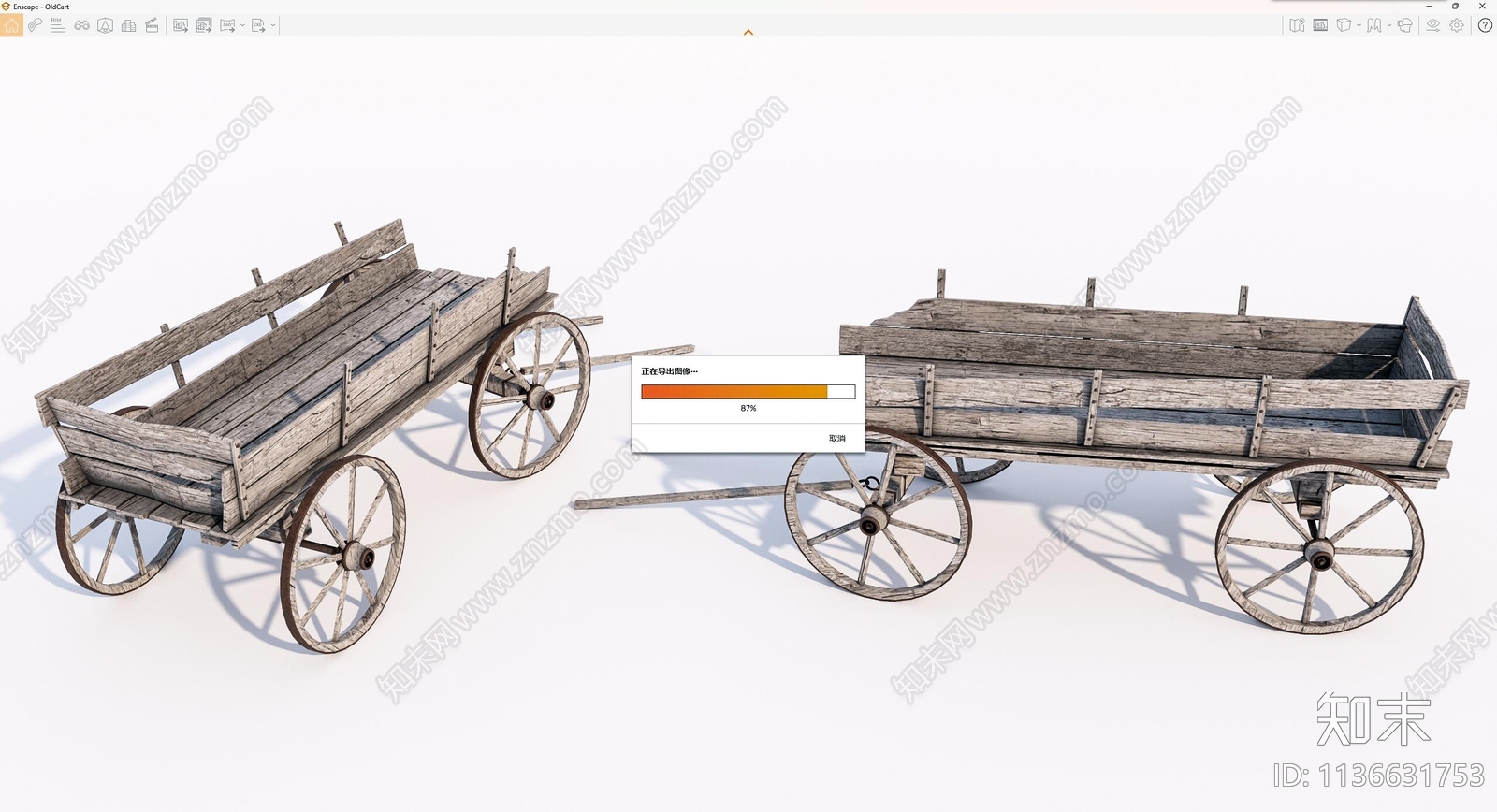 现代旧木车SU模型下载【ID:1136631753】