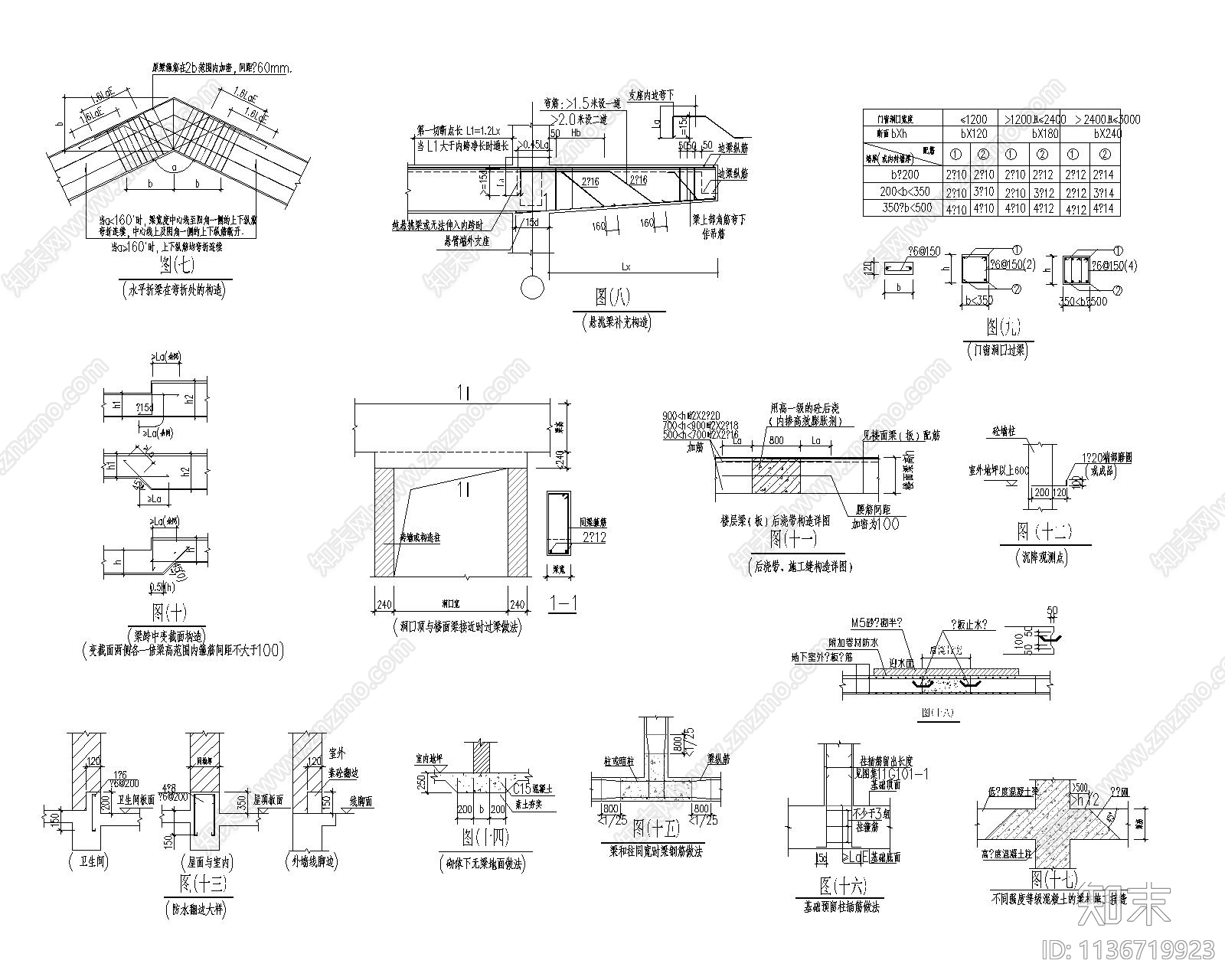 文化馆古建筑cad施工图下载【ID:1136719923】