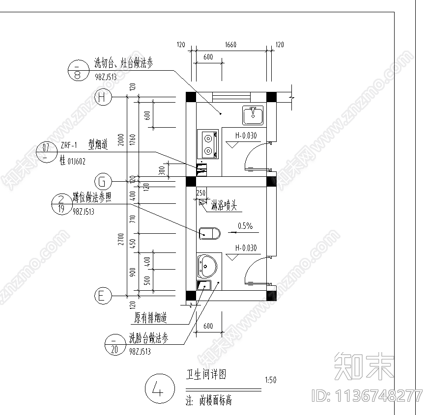 南宁住宅楼建筑cad施工图下载【ID:1136748277】