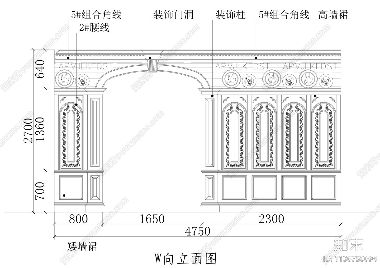 550平酒吧cad施工图下载【ID:1136750094】