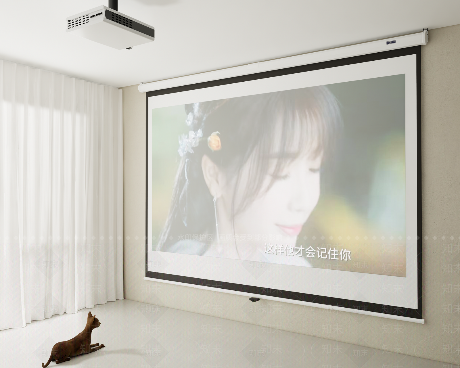 投影设备3D模型下载【ID:1136766453】