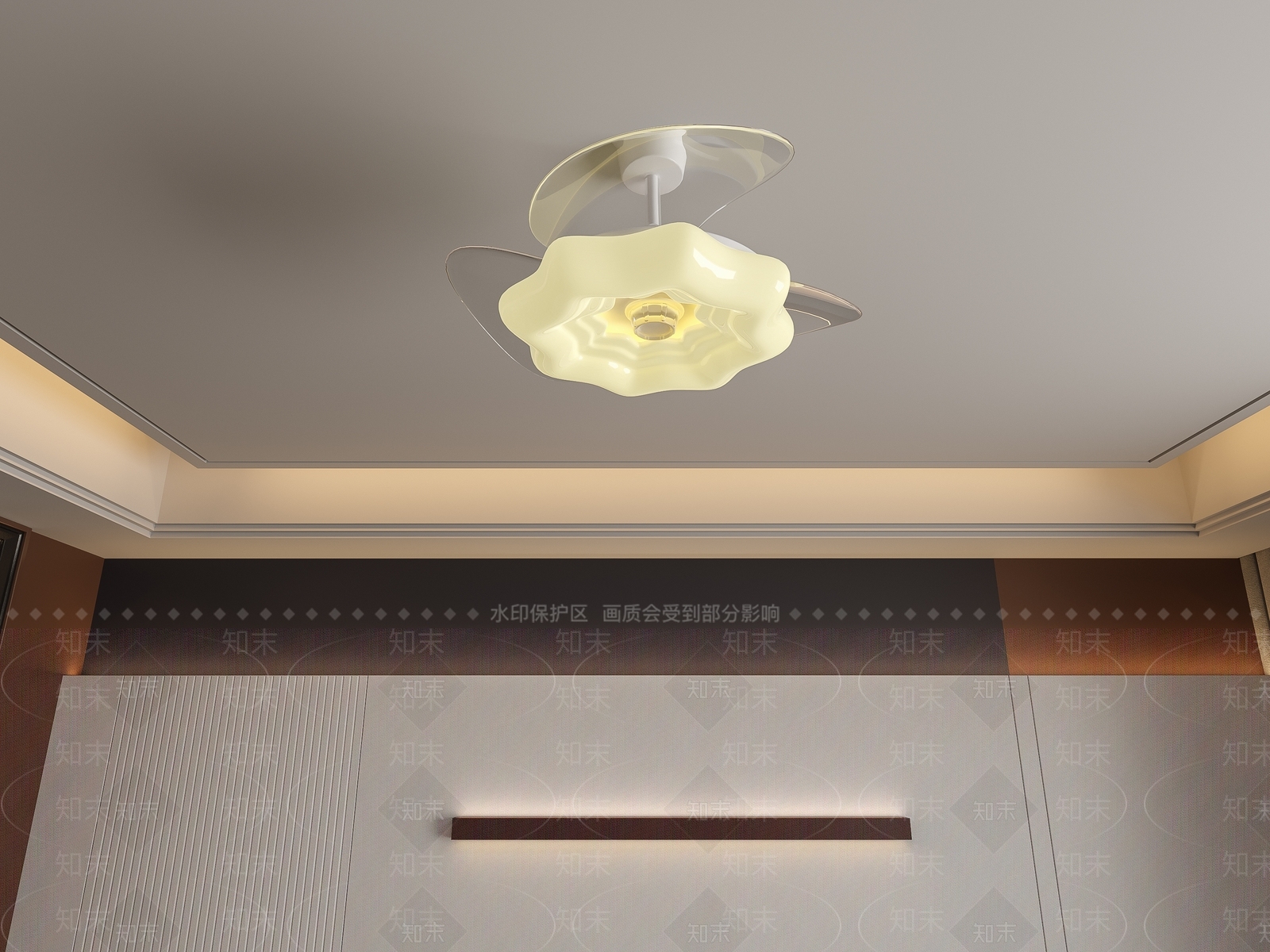 现代吊灯3D模型下载【ID:1136813885】