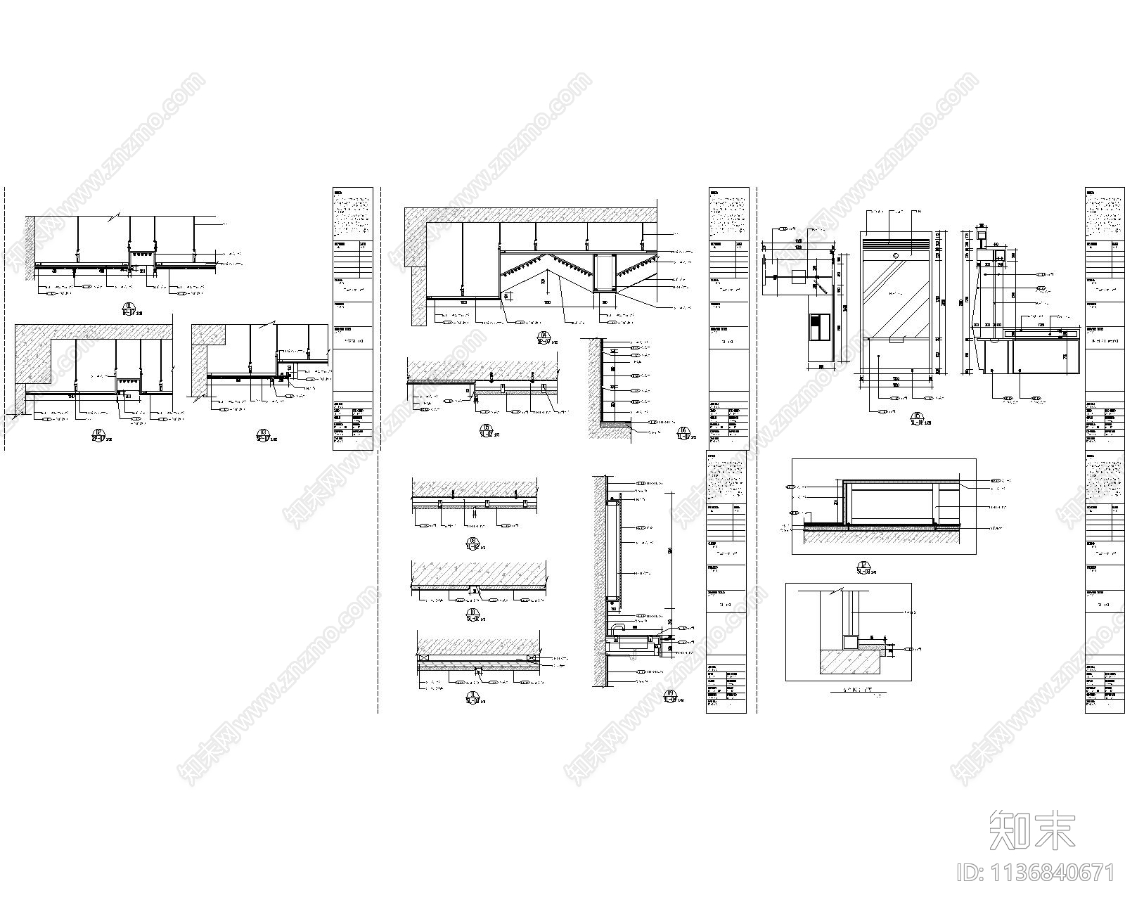 中国农业银行cad施工图下载【ID:1136840671】