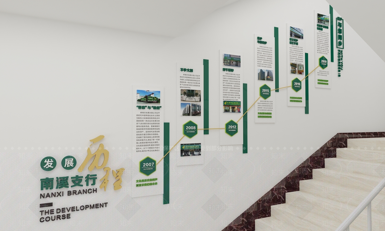 现代楼梯SU模型下载【ID:1136844309】