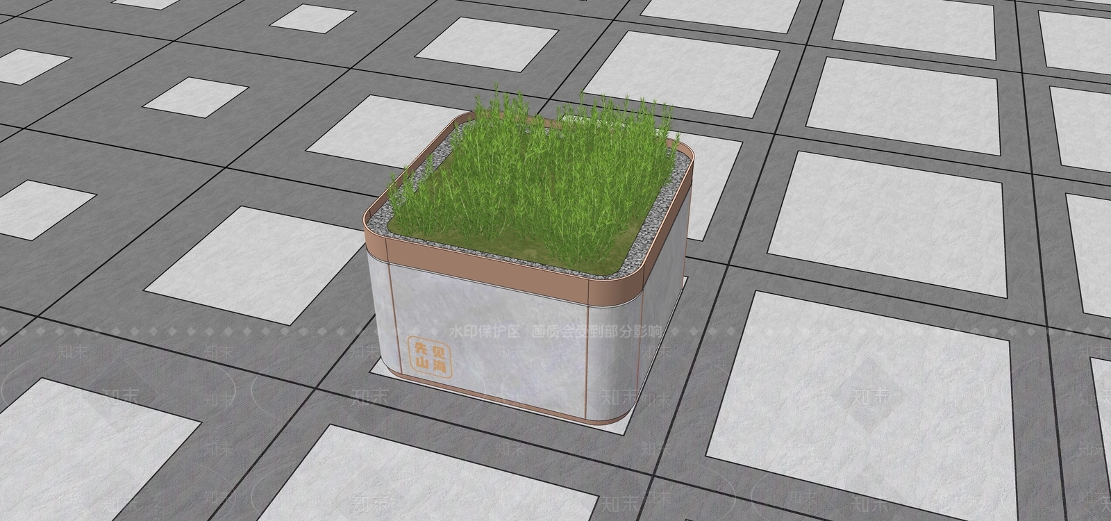 盆栽SU模型下载【ID:1137067232】