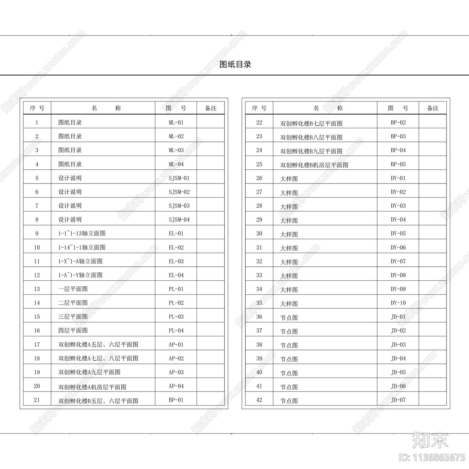 建筑幕墙工程符号填充设计说明施工图下载【ID:1136865675】