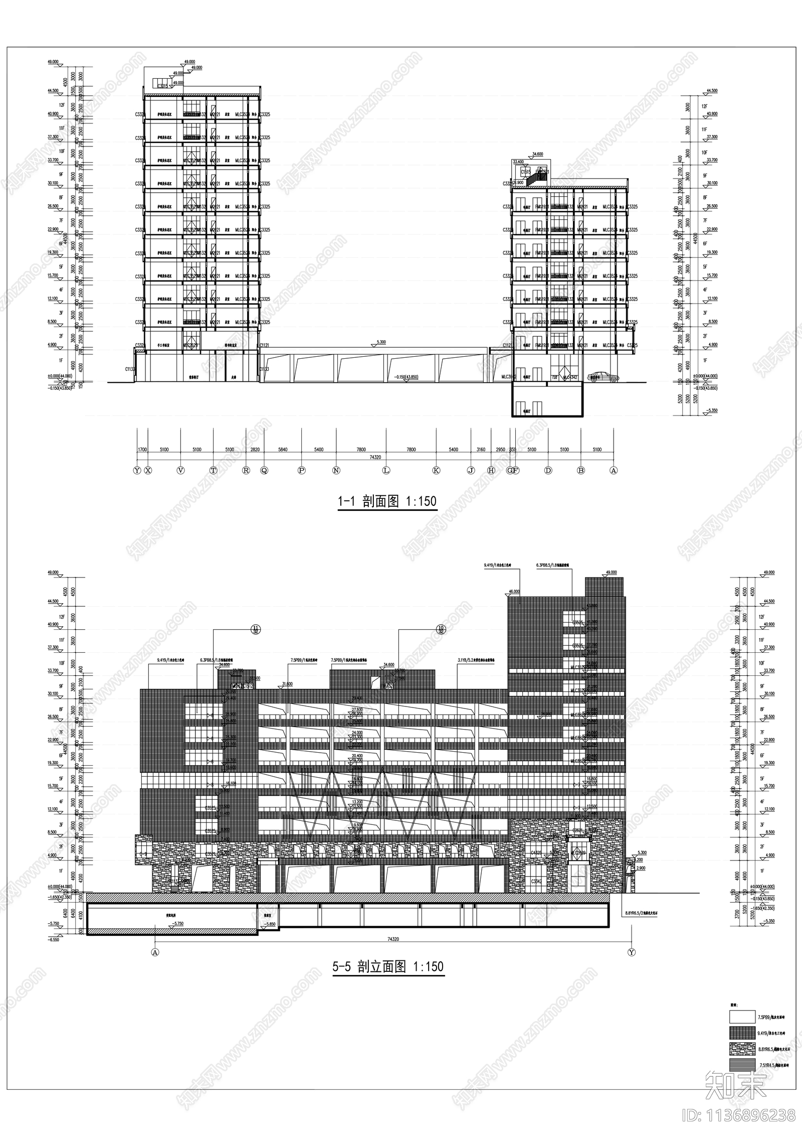 养老养护综合楼施工图下载【ID:1136896238】