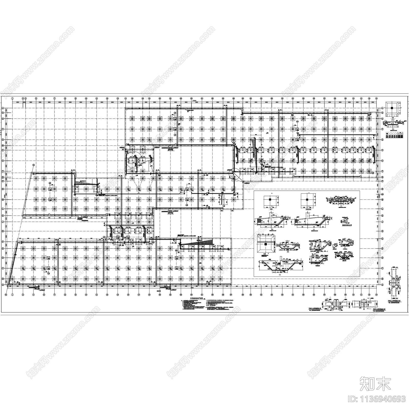 车库停车场图集施工图下载【ID:1136940693】