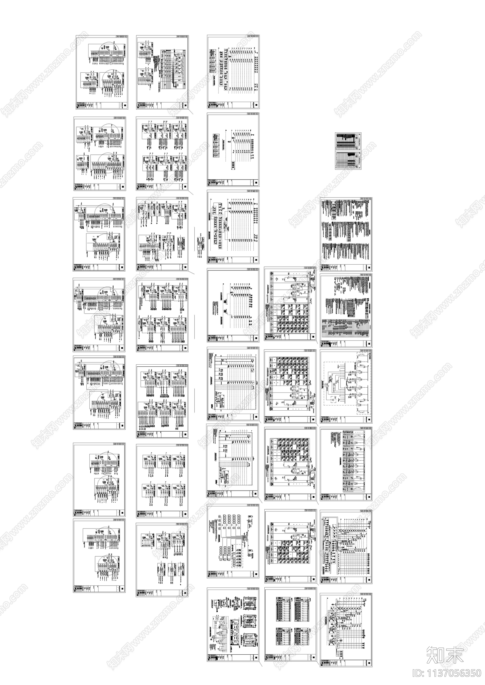 公共区域照明智能化cad施工图下载【ID:1137056350】