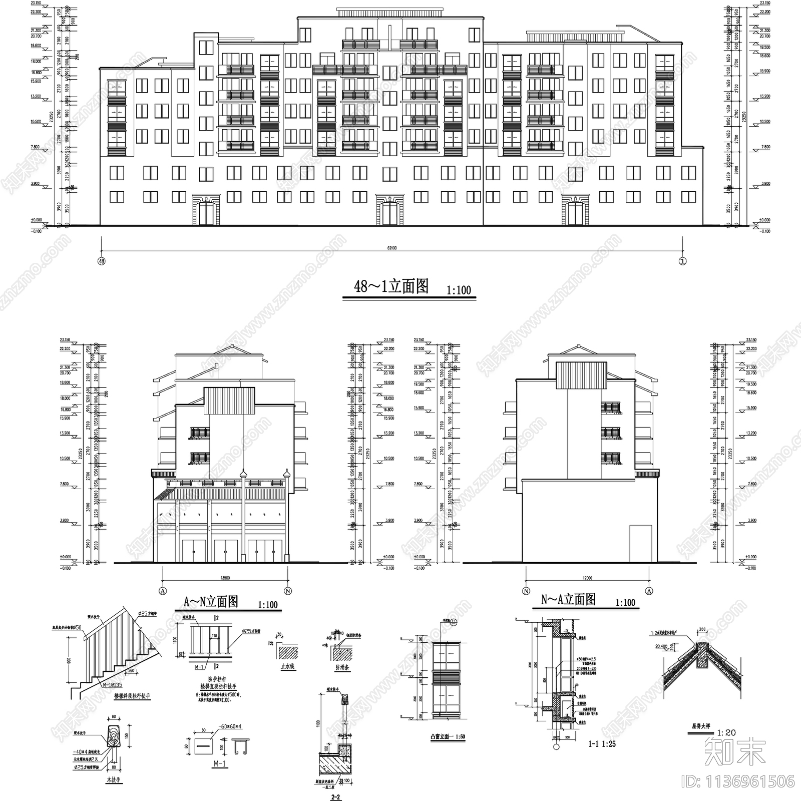 中式古建各民族地域民居建筑60套cad施工图下载【ID:1136961506】