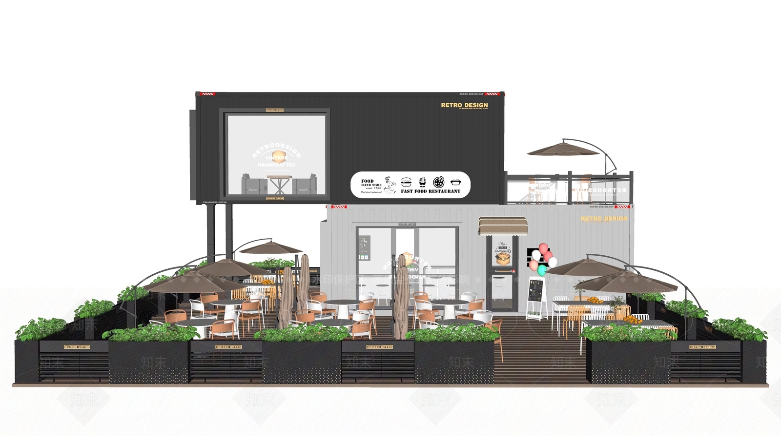 现代外摆SU模型下载【ID:1136962685】