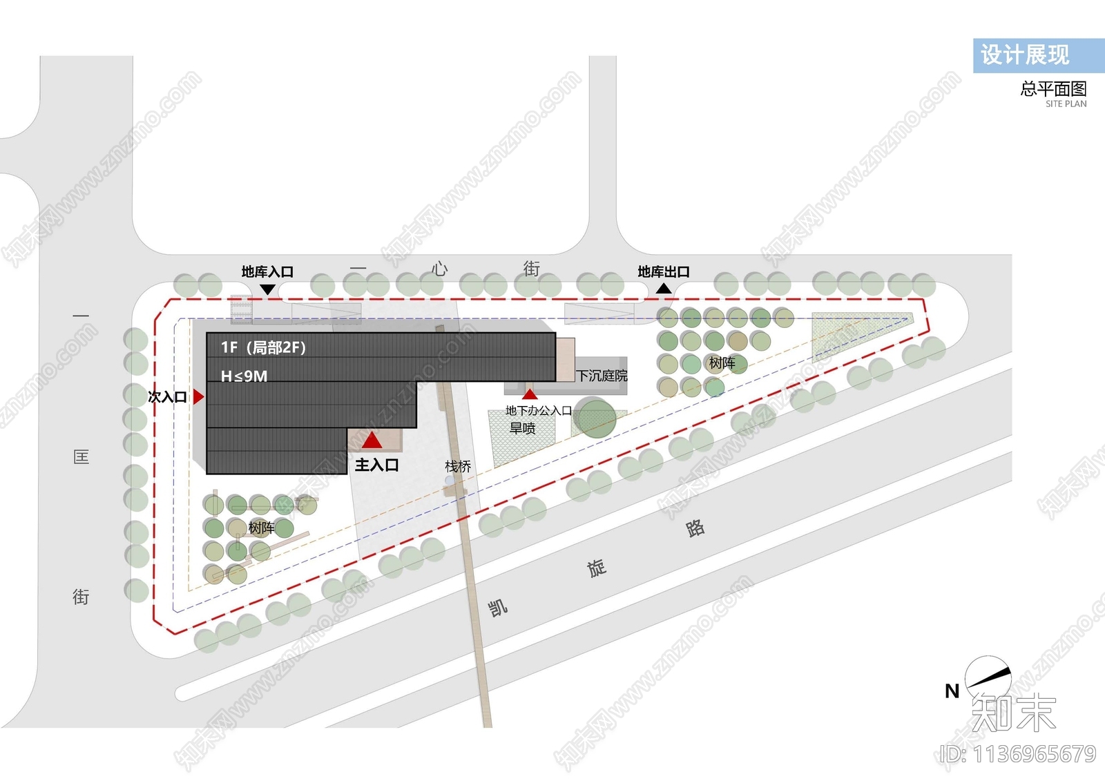 长春宽城子B1地块售楼处建筑方案文本下载【ID:1136965679】