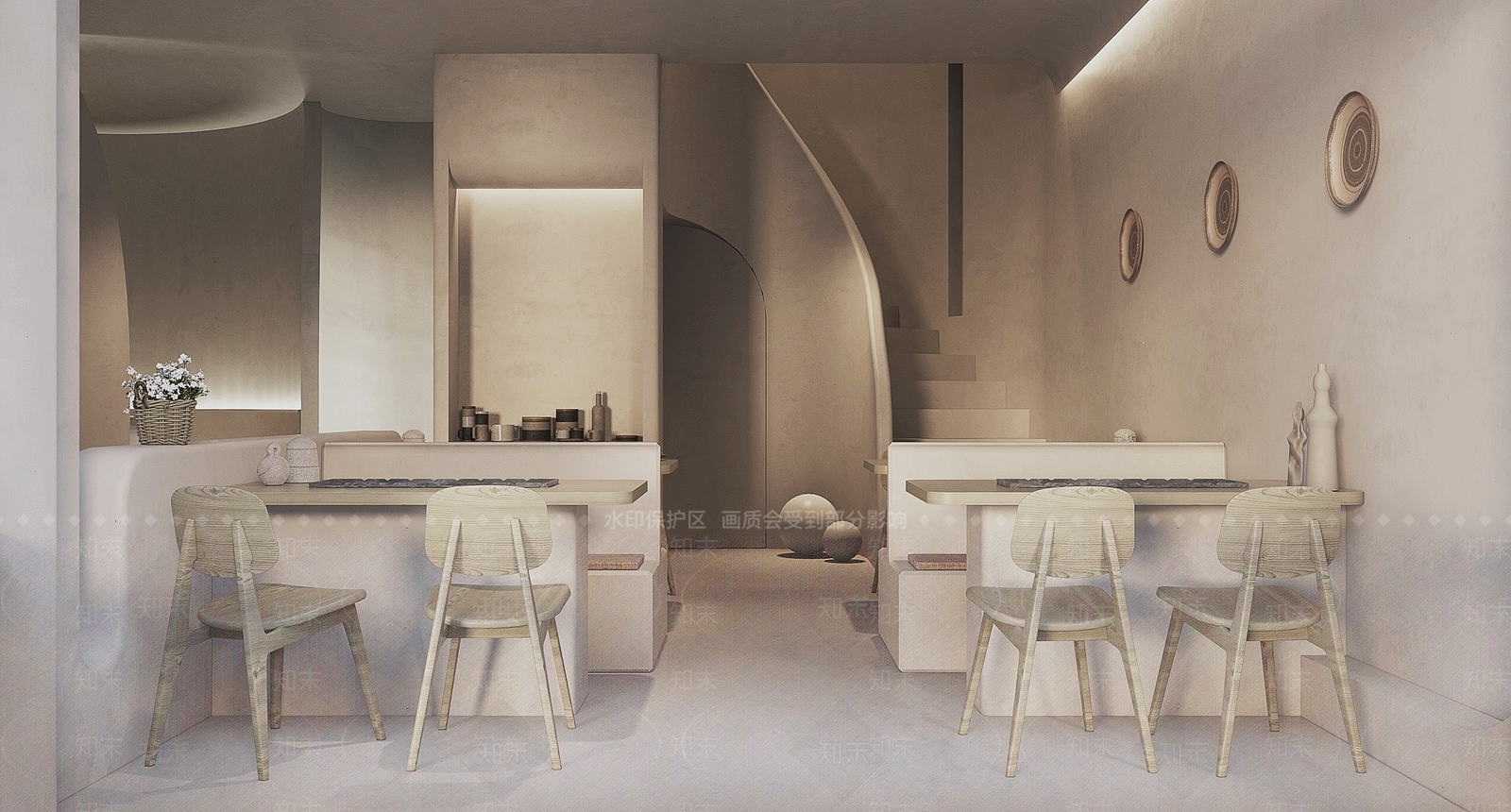 侘寂烧烤店3D模型下载【ID:1136971352】