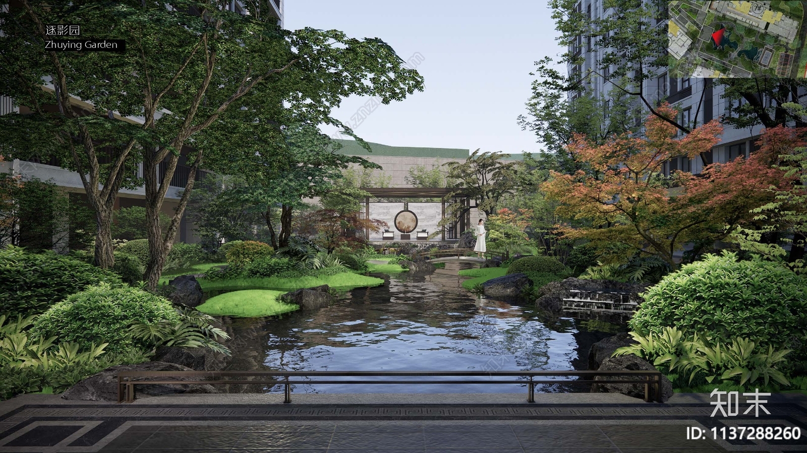 龙岩世茂国投国风盛世大区景观设计方案文本下载【ID:1137288260】_【知末方案文本库】
