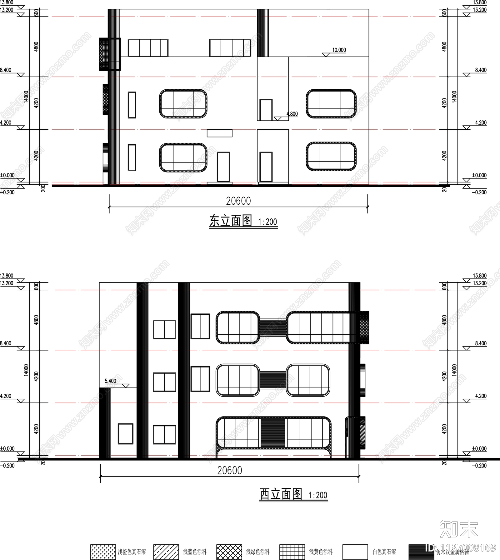 幼儿园建筑效果图cad施工图下载【ID:1137008169】
