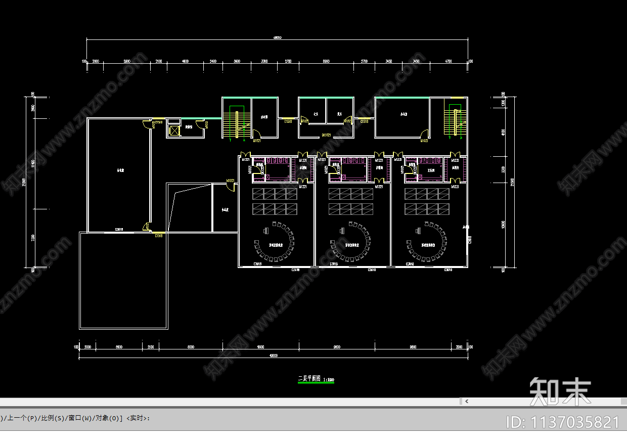 幼儿园建筑cad施工图下载【ID:1137035821】