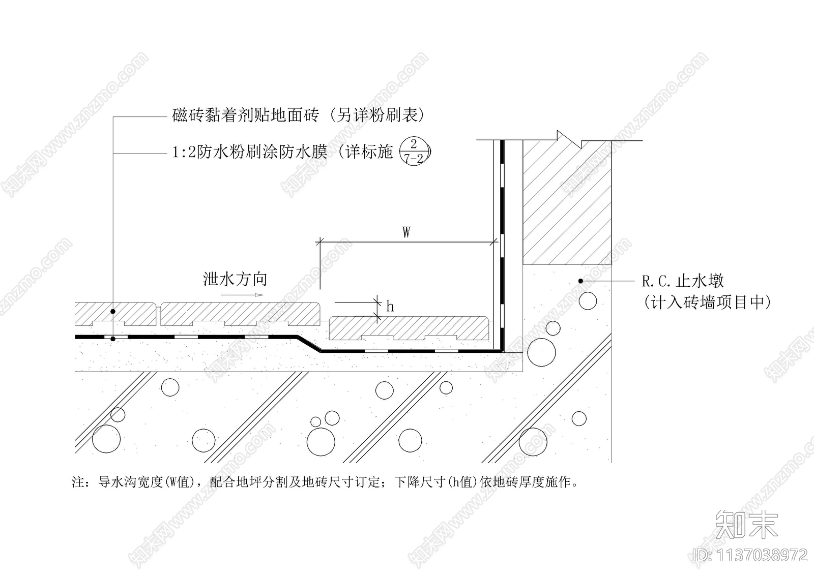 截水沟排水沟盖板详图施工图下载【ID:1137038972】