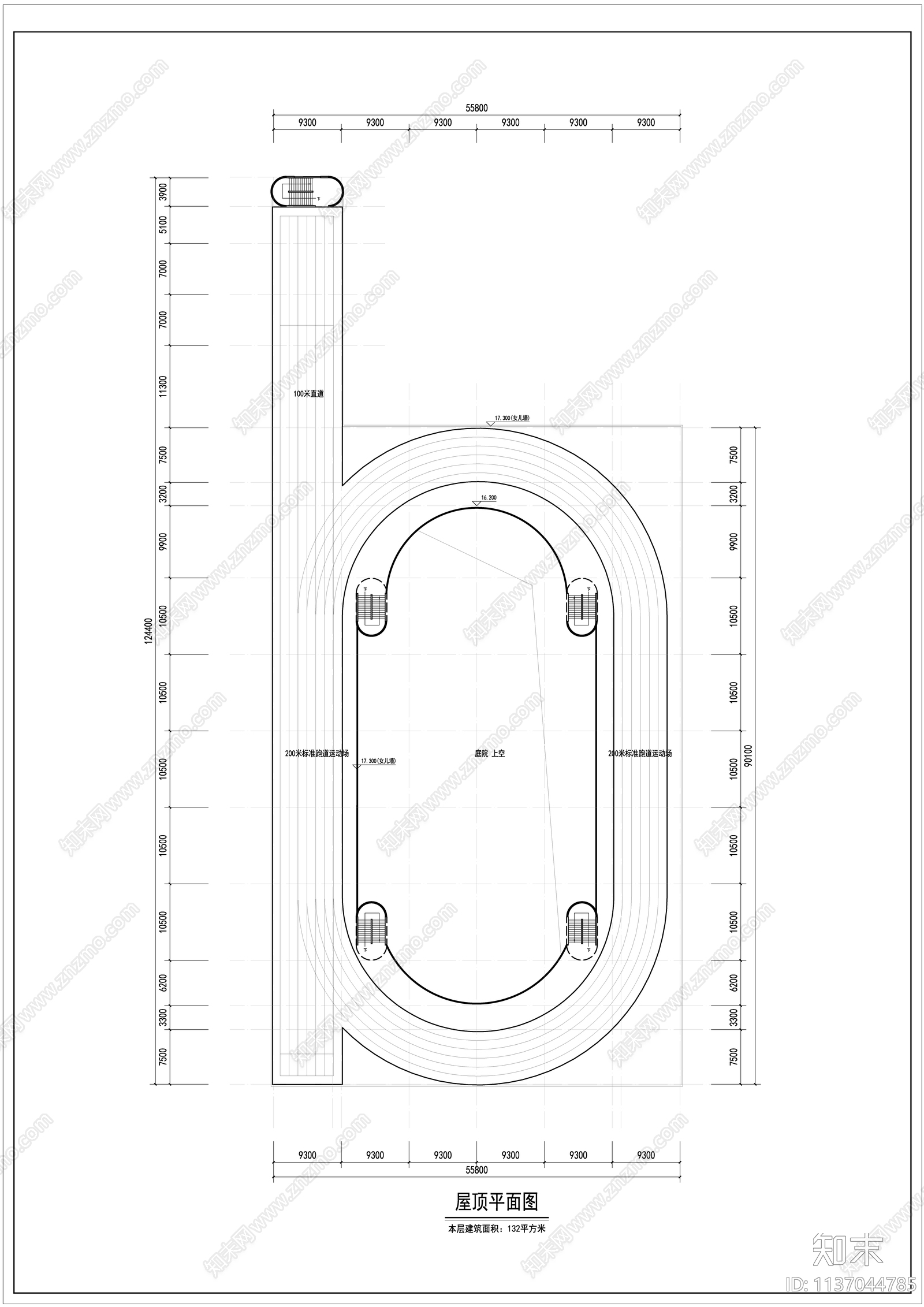 小学建筑cad施工图下载【ID:1137044785】