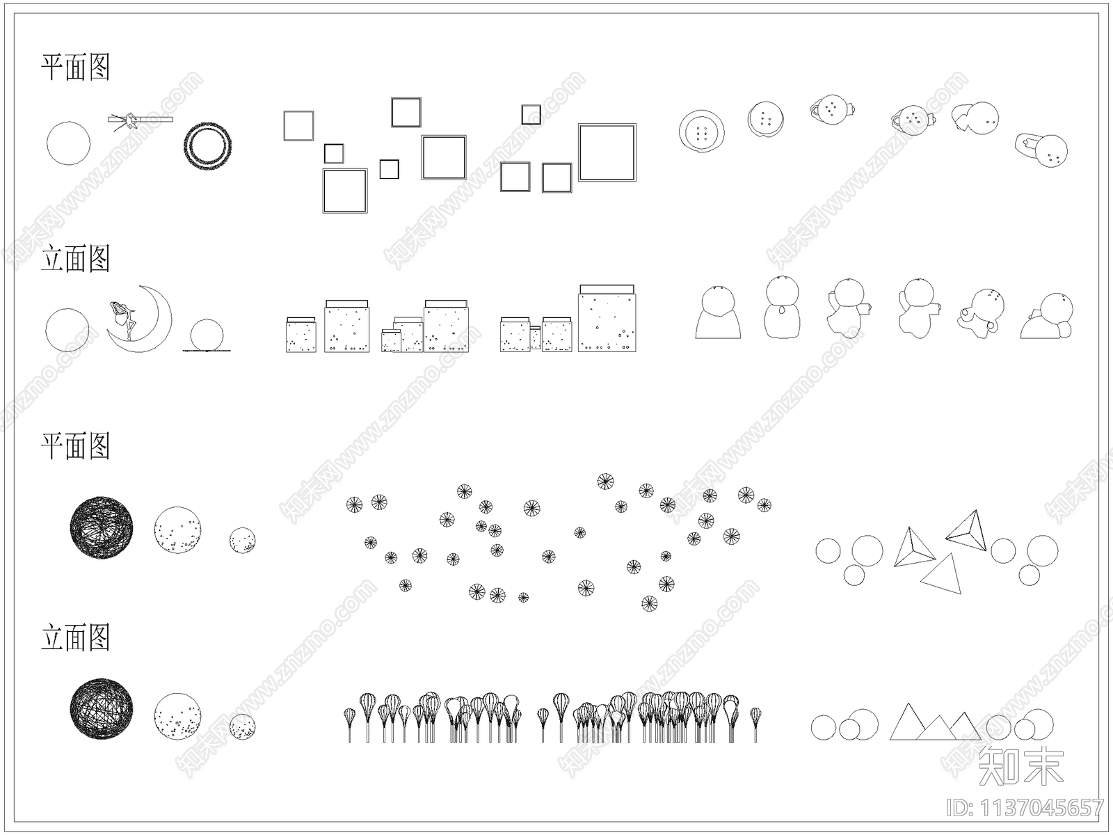 景观灯庭院草坪灯施工图下载【ID:1137045657】