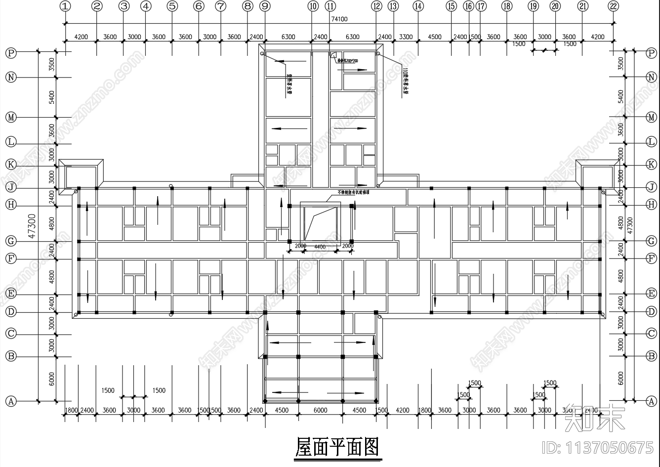 传染病楼建筑cad施工图下载【ID:1137050675】