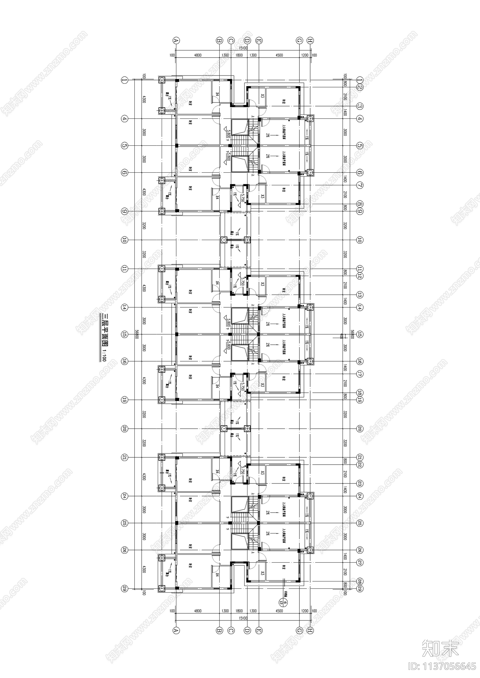 别墅石材幕墙cad施工图下载【ID:1137056645】