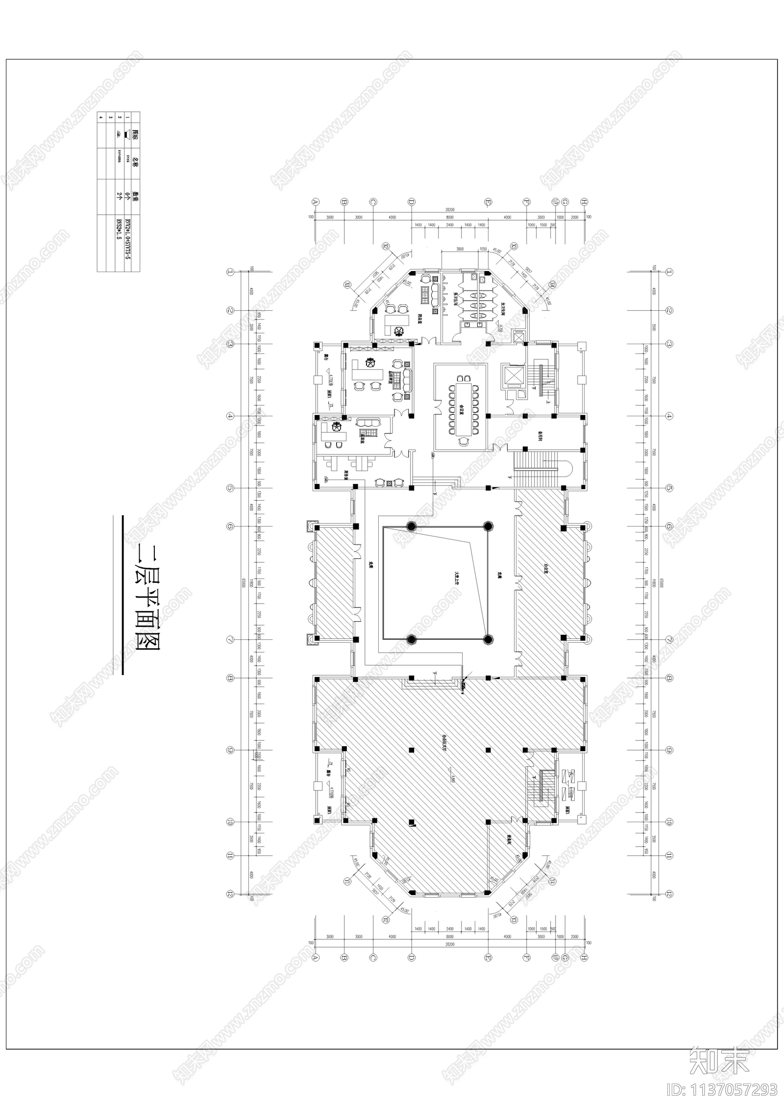 商业建筑智能化cad施工图下载【ID:1137057293】