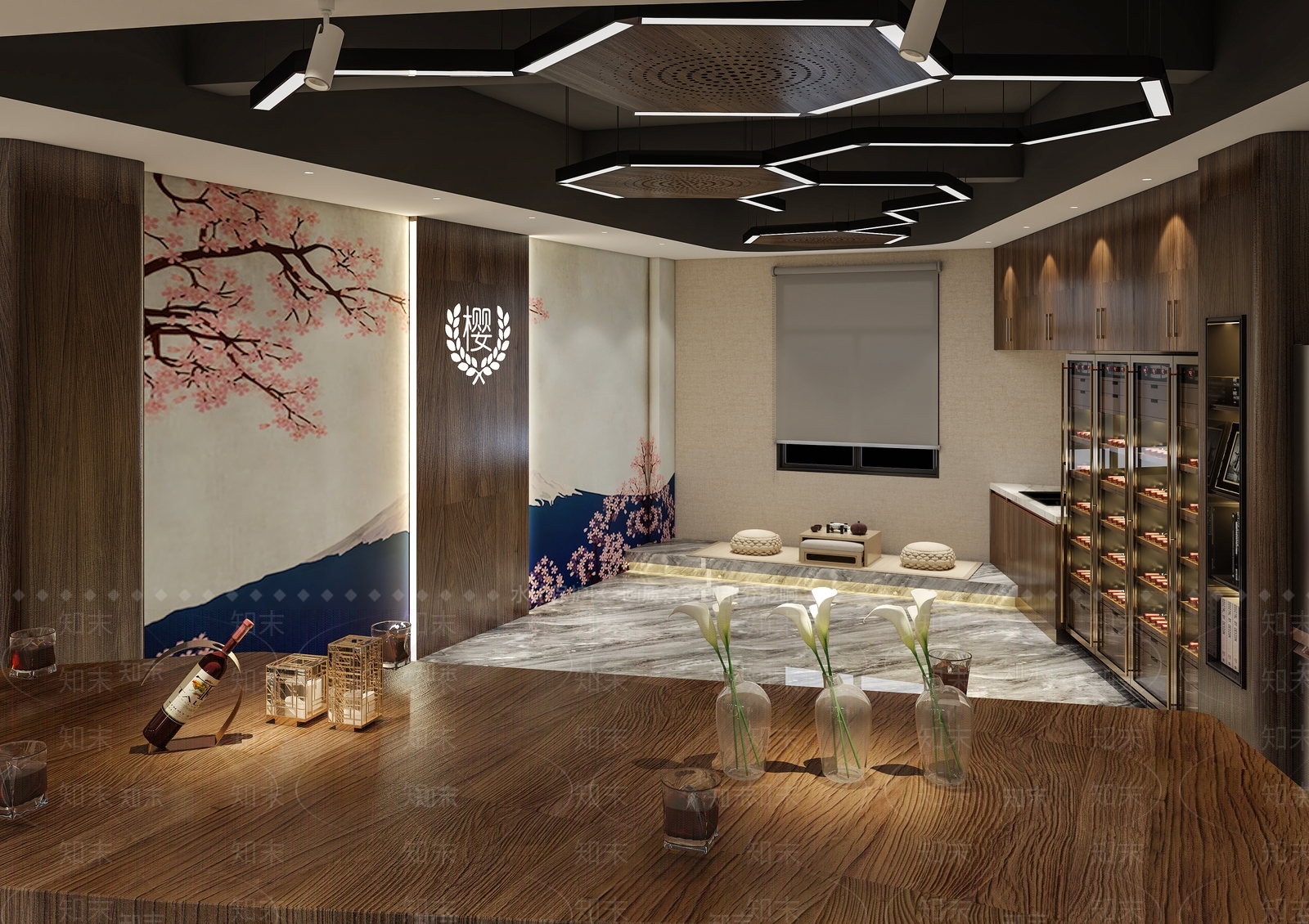 新中式酒庄3D模型下载【ID:1137095074】