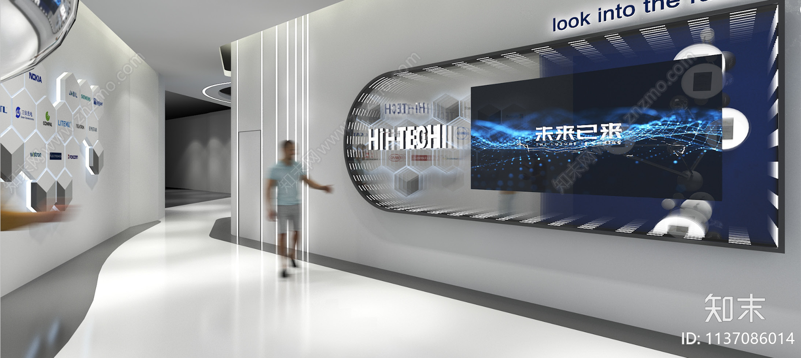 高泰展厅施工图cad施工图下载【ID:1137086014】