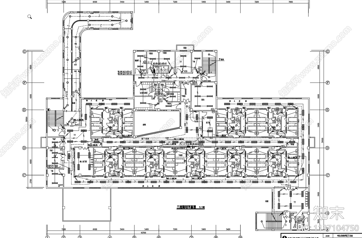 传染病房楼电气施工图下载【ID:1137104750】