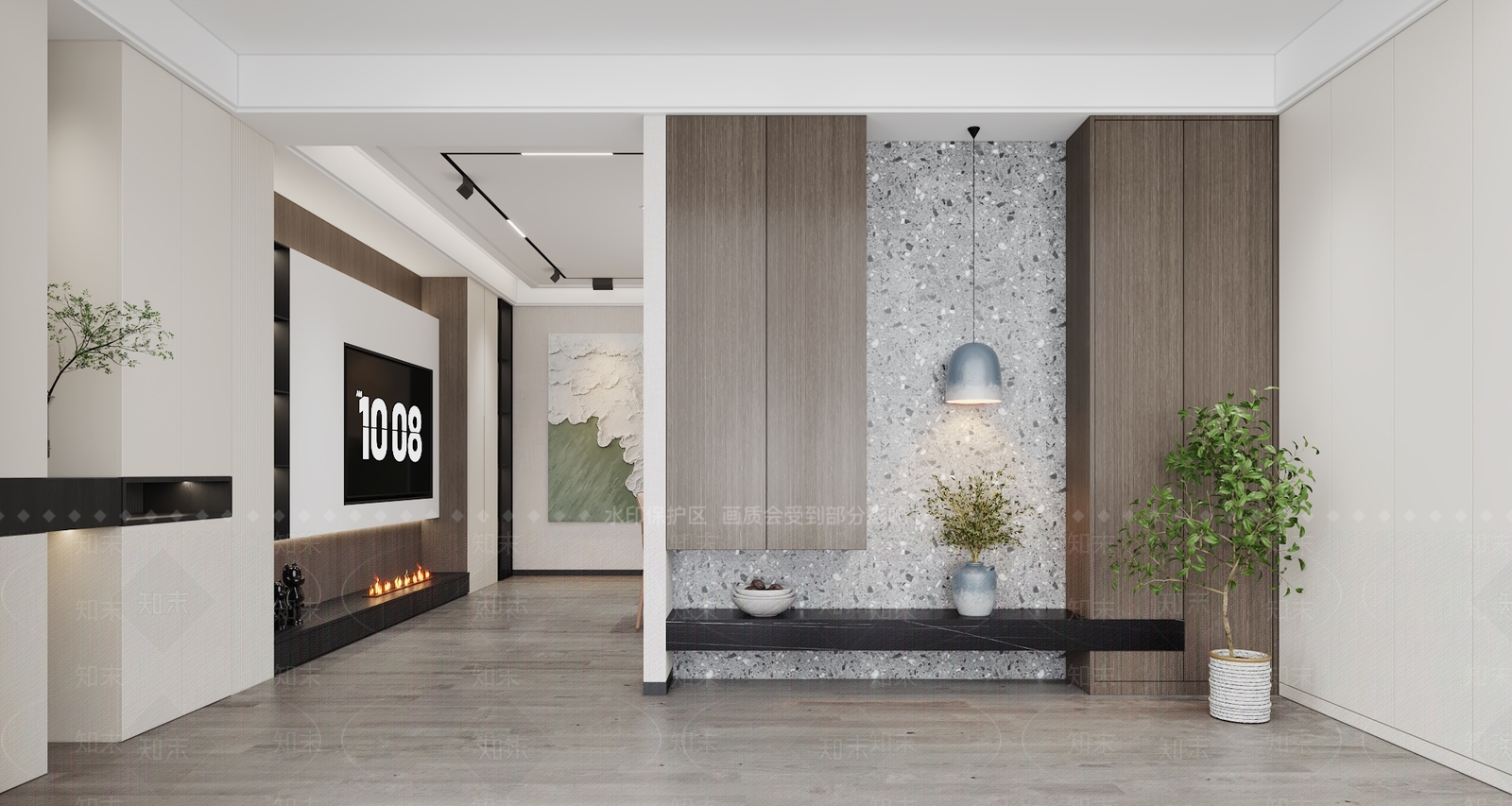 现代衣柜定制店3D模型下载【ID:1137115468】