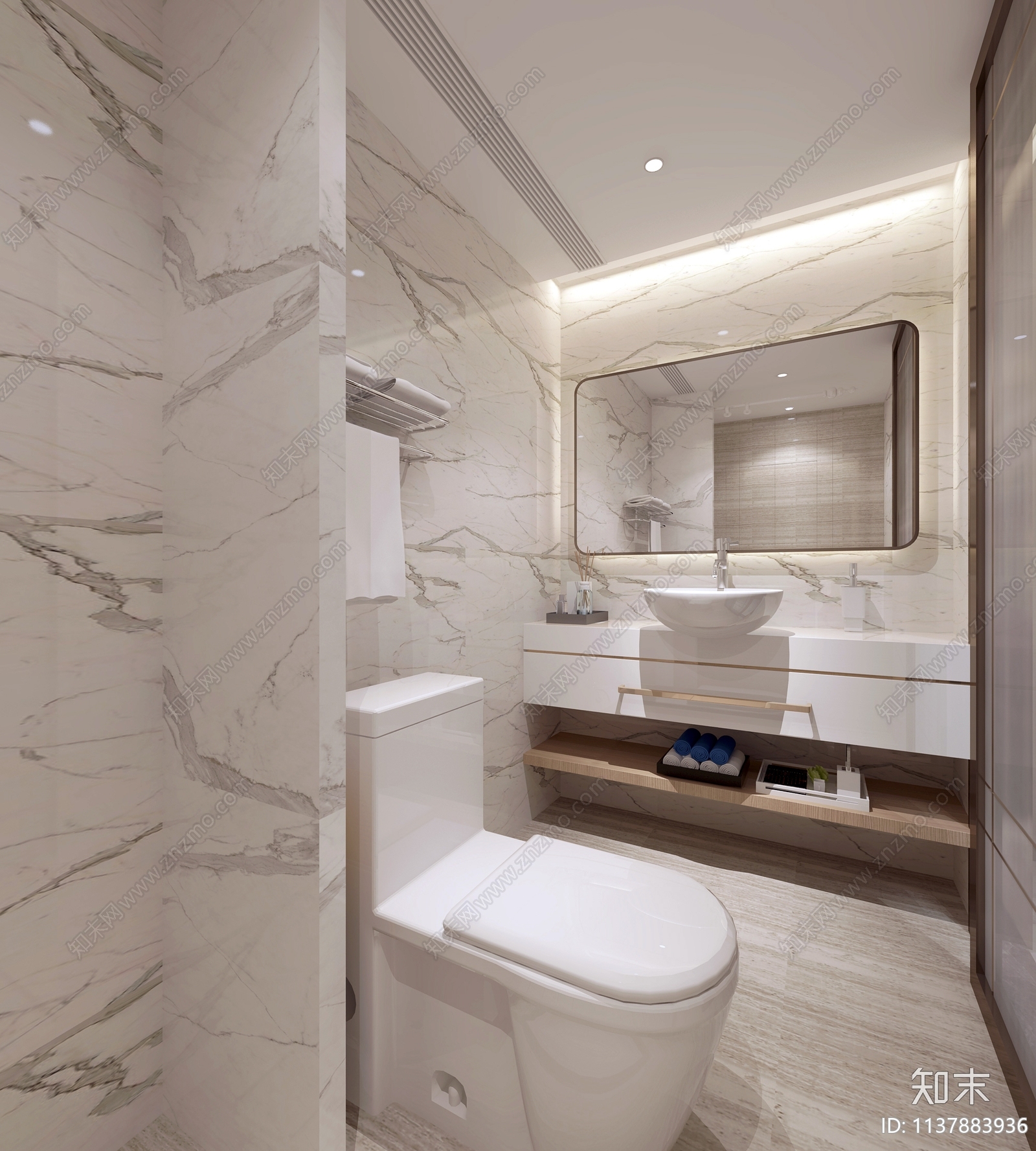 公寓室内cad施工图下载【ID:1137883936】