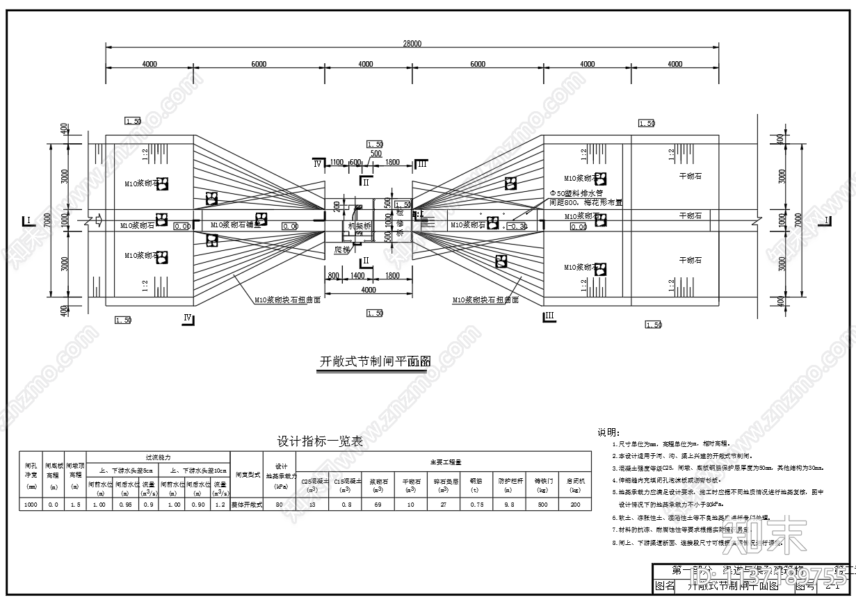 小型农田水利工程水闸20张施工图下载【ID:1137189755】