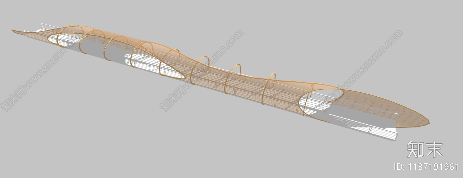 现代天桥SU模型下载【ID:1137191961】