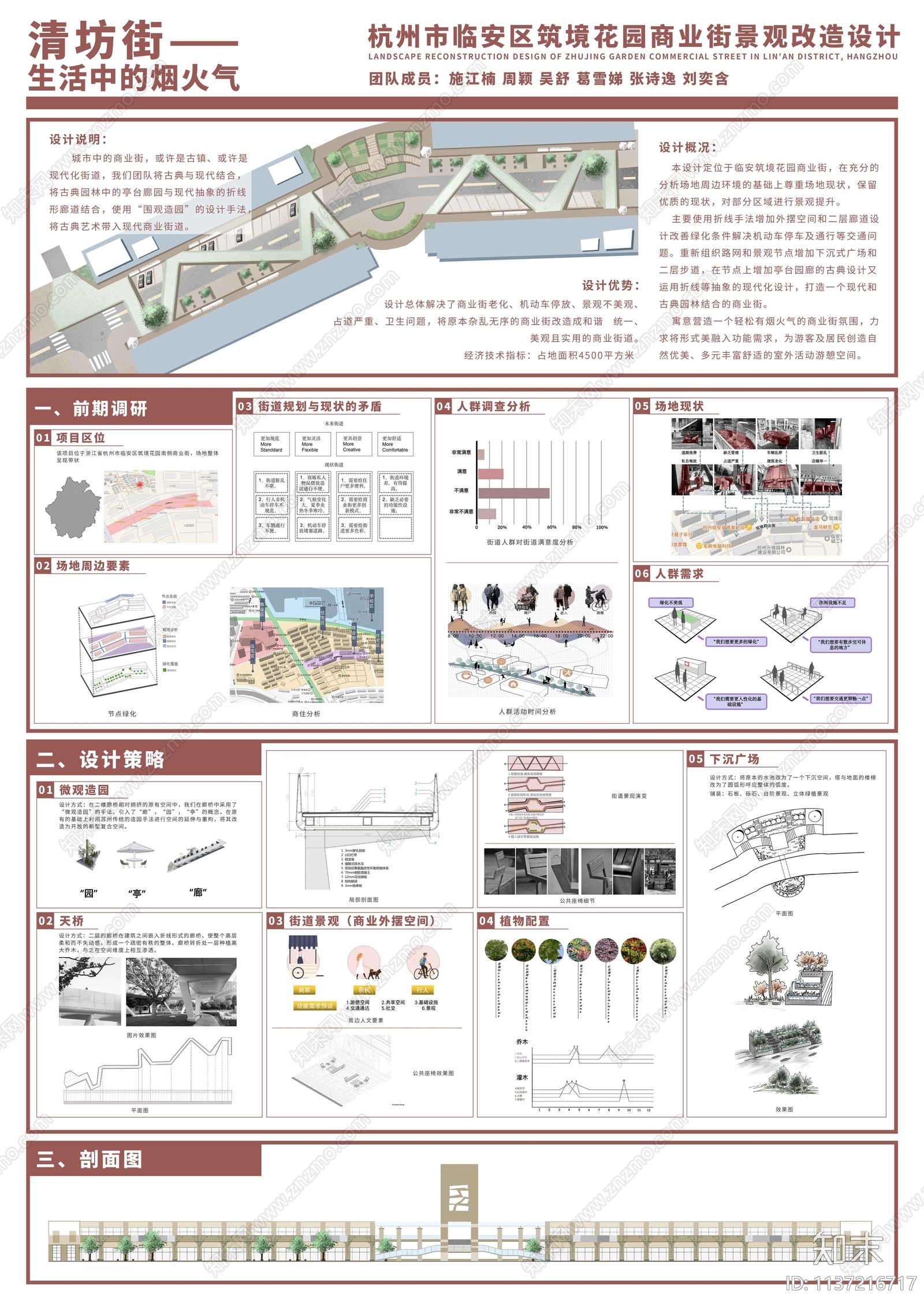 商业街景观改造设计展板PSD免抠素材下载【ID:1137216717】