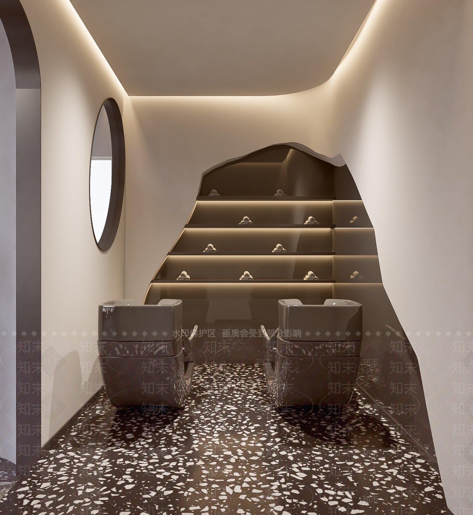 现代美发店3D模型下载【ID:1137765594】