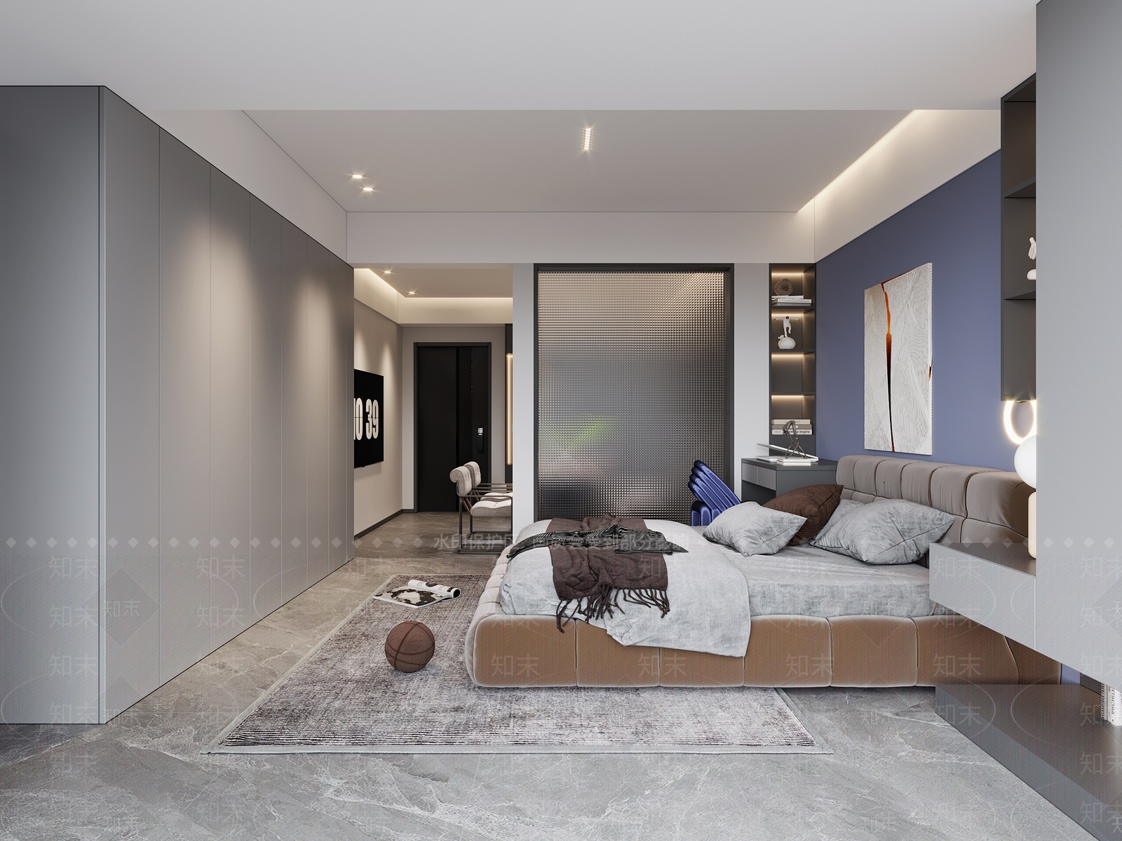 现代单身公寓3D模型下载【ID:1137253312】