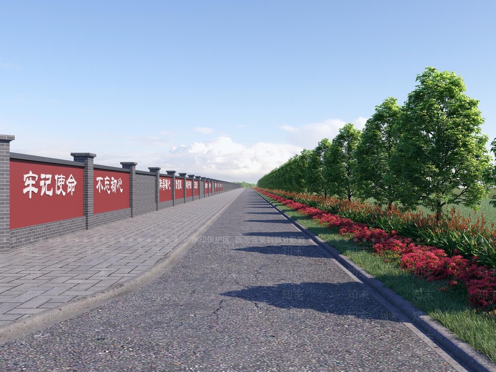 现代道路3D模型下载【ID:1137263806】