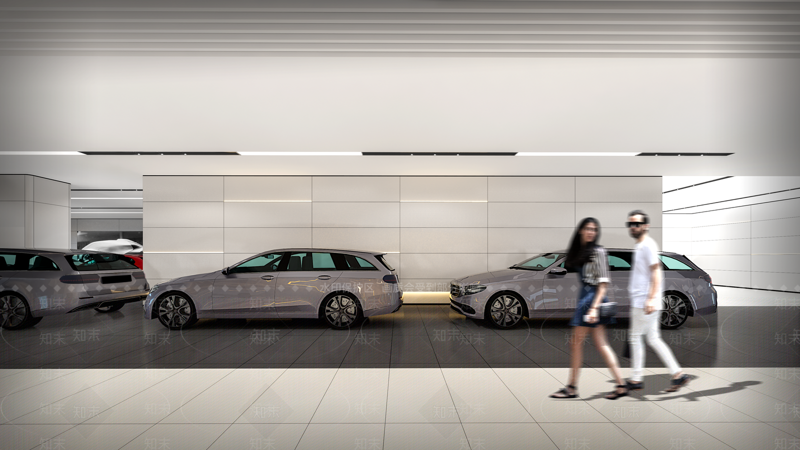 现代汽车4S店SU模型下载【ID:1137313725】