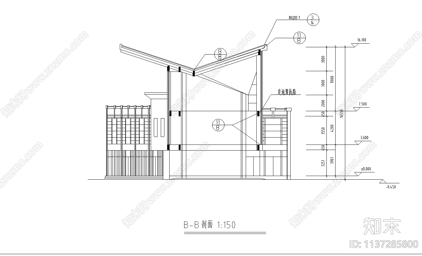 某会所cad施工图下载【ID:1137285800】