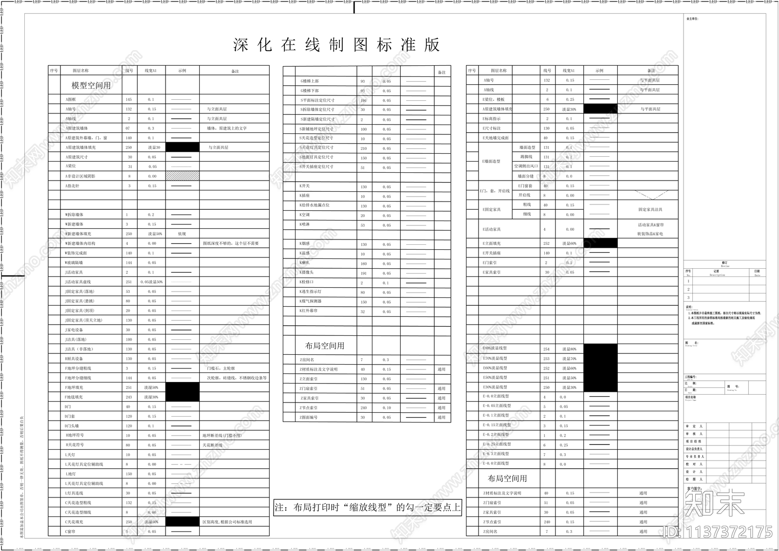 深化制图标准图例cad施工图下载【ID:1137372175】