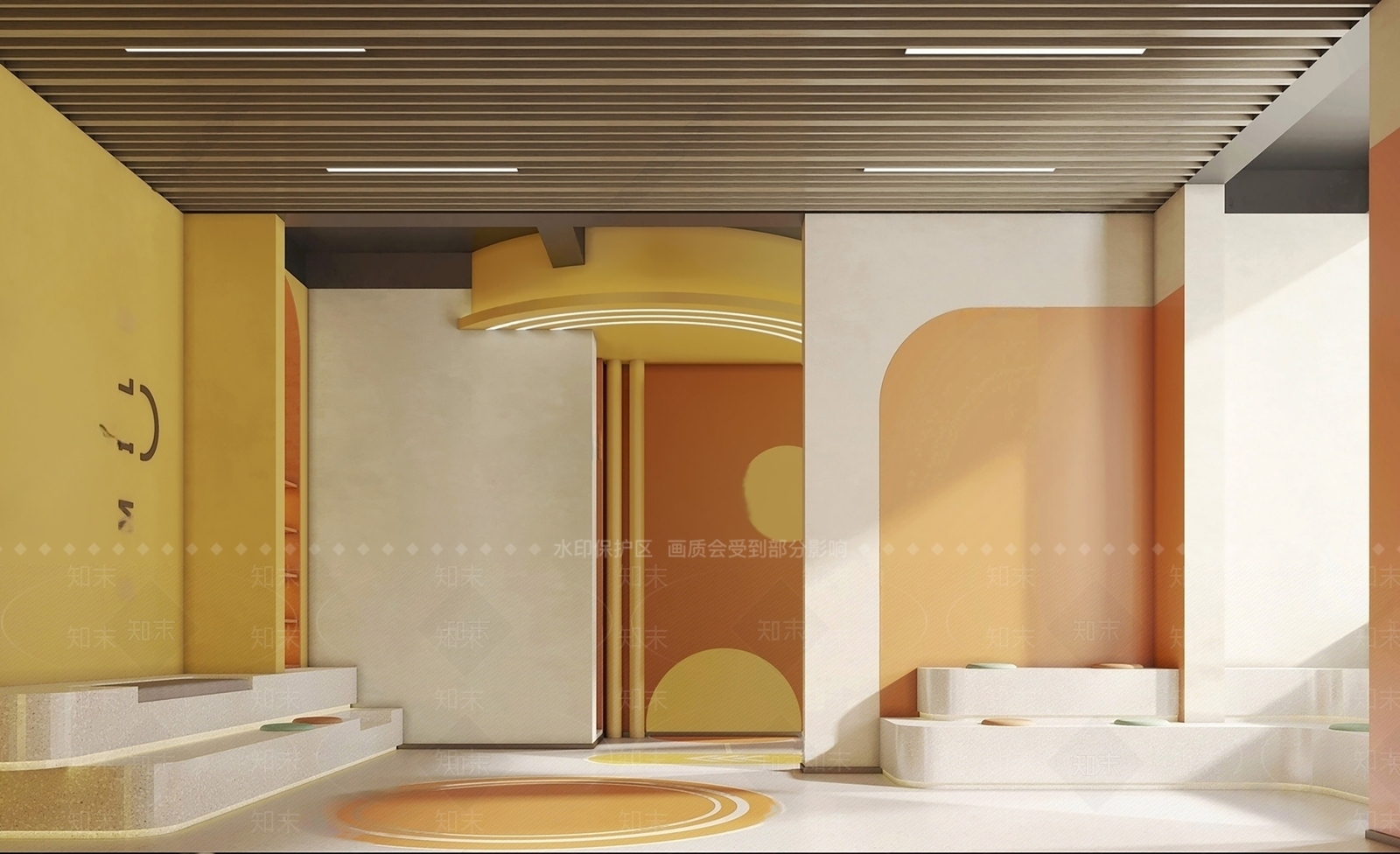 现代儿童娱乐区SU模型下载【ID:1137323847】