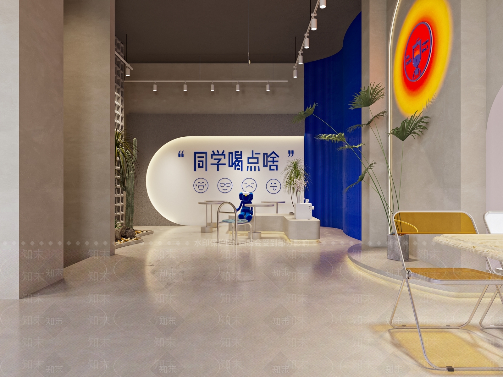 侘寂甜品店3D模型下载【ID:1137362297】