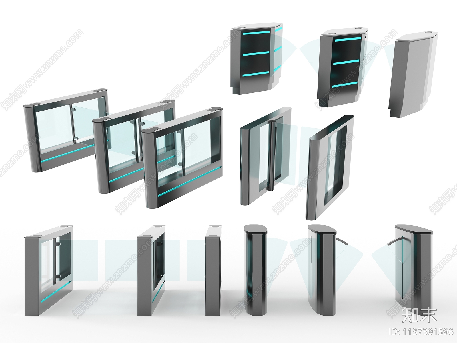 门禁机3D模型下载【ID:1137391596】